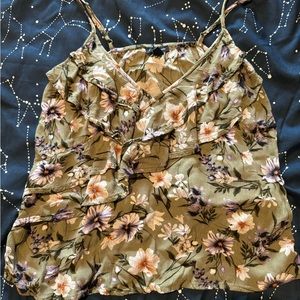 American Eagle Floral Tank Top